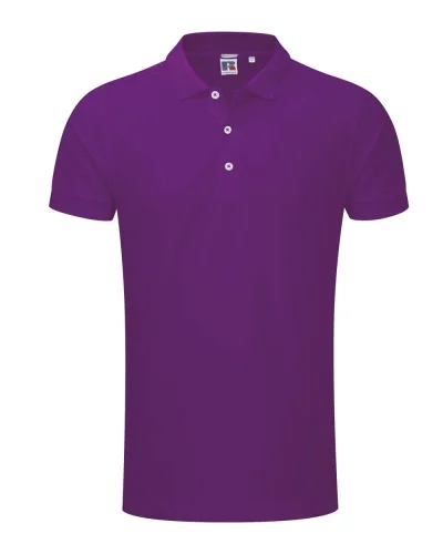 Polo uomo slim fit cotone ed elastan