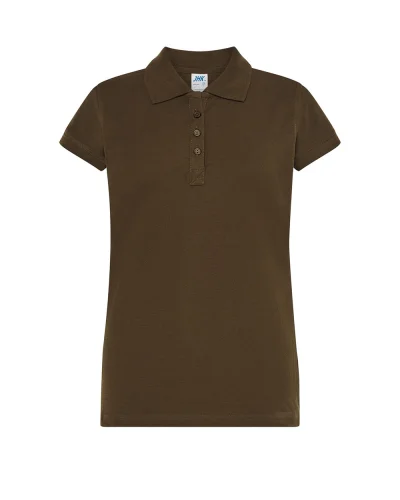 Polo Donna  Regular Fit Cotone 200g Khaki