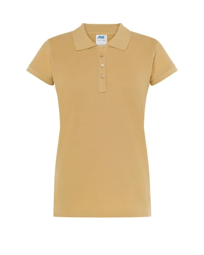 Polo Donna  Regular Fit Cotone 200g Sand