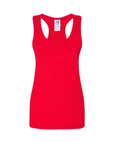 Canotta bimba cotone 100%  spalline incrociate regular Red