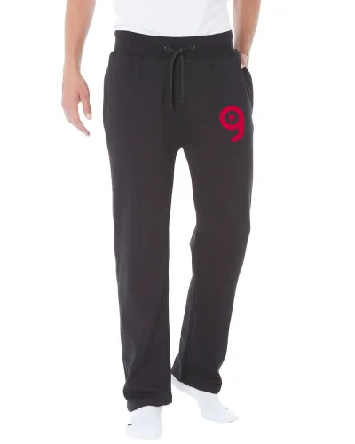 Pantaloni felpati Uomo con elastico e coulisse