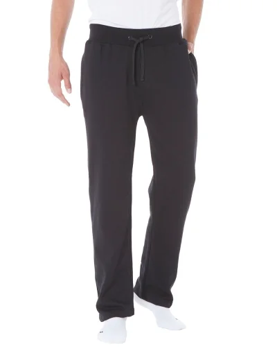Pantaloni felpati Uomo con elastico e coulisse
