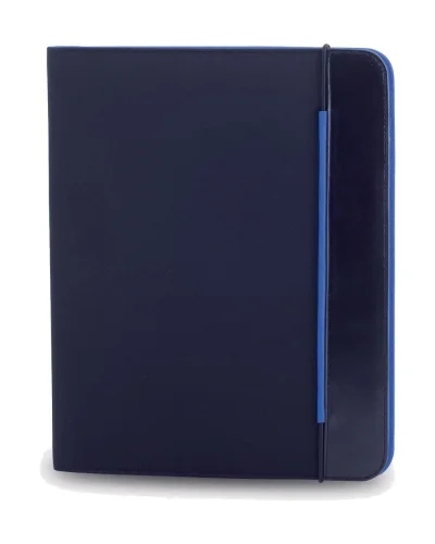 Portadocumenti Mokai bicolore in microfibra con block notes