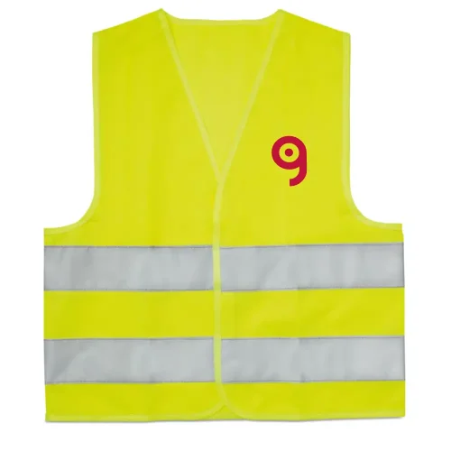 MINI VISIBLE Gilet rifrangente bambino giallo