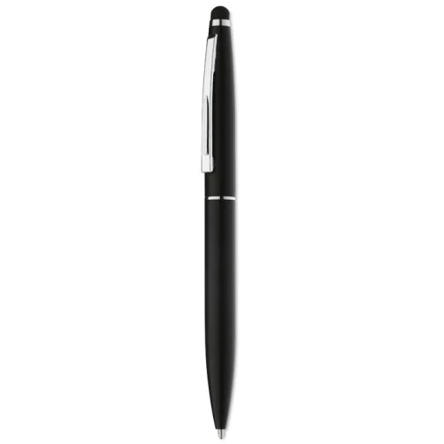 QUIM Penna a Sfera Alluminio Opaco Blu con Punta Touch 13,5 cm