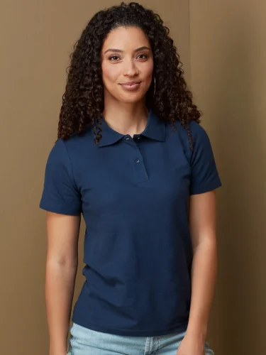 Polo Donna Stedman Cotone 170g Regular Vari Colori Ring Spun