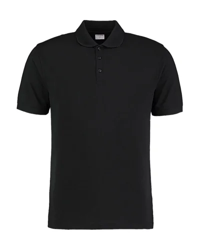 Polo Superwash 60° Slim Fit Klassic | 180g/m² | Poliestere Cotone Black