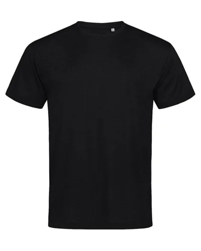 T-shirt ACTIVE-DRY uomo, effetto cotone, 150g, poliestere qualità Black Opal
