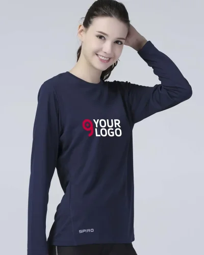 T-shirt Donna Performance LS  in Poliestere, Traspirante
