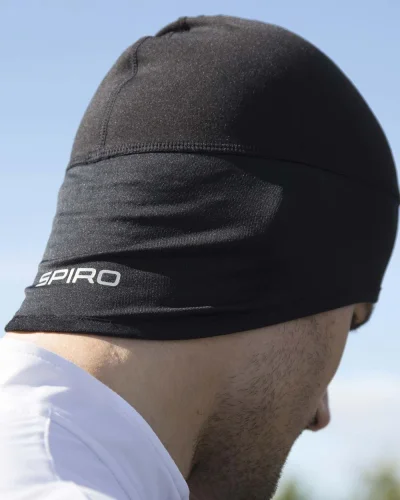 Cappello Invernale Bikewear Nero, Traspirante e Riflettente
