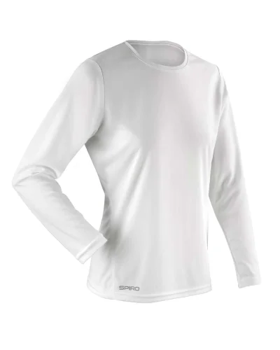 T-shirt Donna Performance LS  in Poliestere, Traspirante