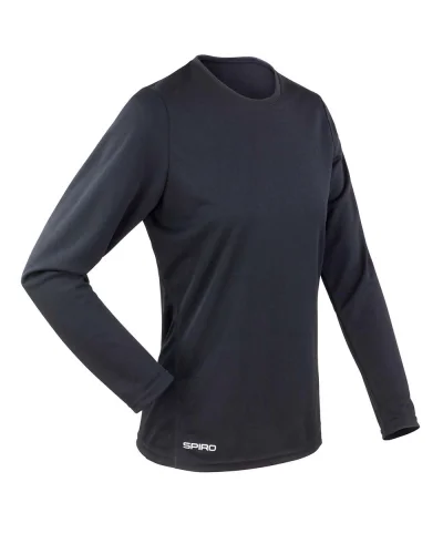T-shirt Donna Performance LS  in Poliestere, Traspirante