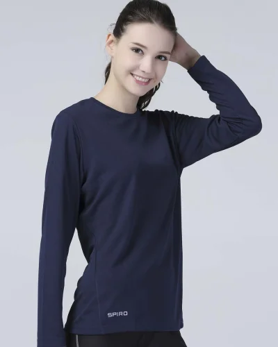 T-shirt Donna Performance LS  in Poliestere, Traspirante