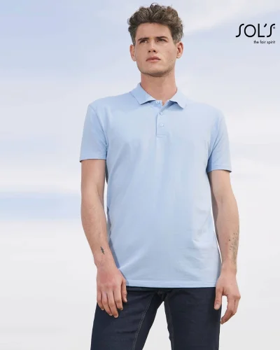 Polo Summer II, 100% Cotone, Regular Fit, 3 Bottoni