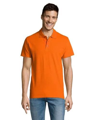 Polo Summer II, 100% Cotone, Regular Fit, 3 Bottoni