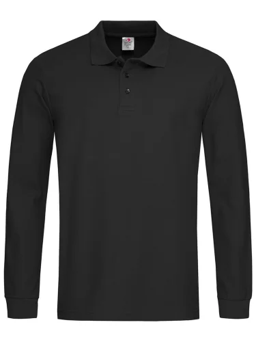 Polo Maniche Lunghe  Cotone 170g/m² Fit Casual Uomo