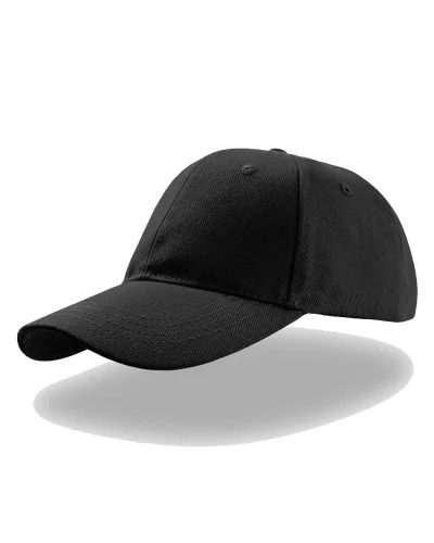 Liberty Six Cappellino 6 pannelli cotone, velcro, taglia unica Black