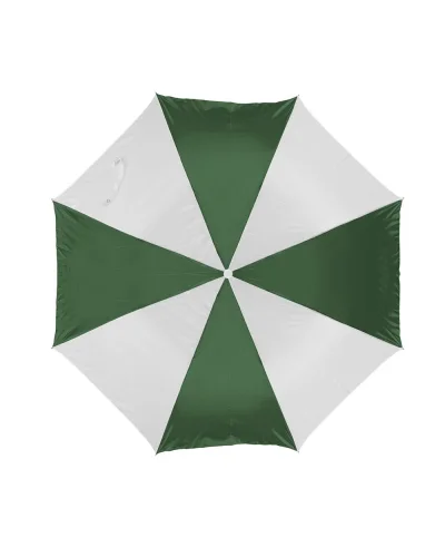Ombrello mini automatico, compatto e resistente Bianco/Verde