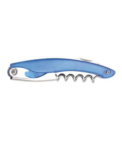 Coltellino e Apribottiglie Cem in Alluminio e Acciaio, 30g Nero Blu Navy