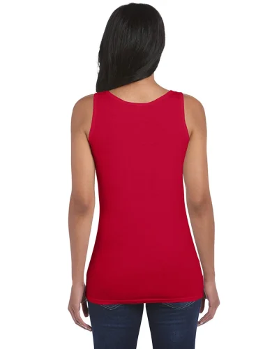 Canotta donna Gildan Softstyle 100% cotone vestibilità regular