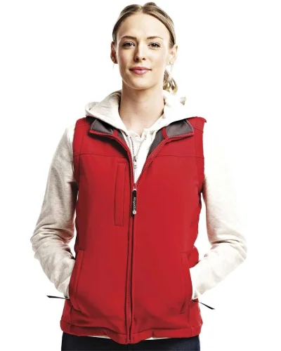 Regatta Flux smanicato donna softshell, idrorepellente leggero