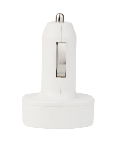 Caricatore auto USB doppio metallo/plastica design compatto
