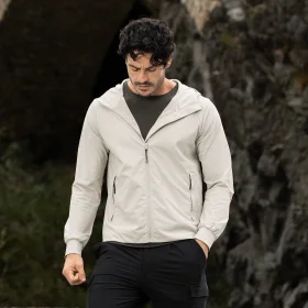 Giubbino con trattamento idrorepellente Biarritz