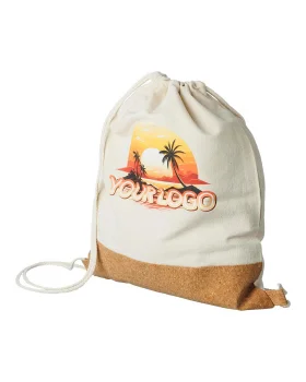 Zaino tianna | cotone 250 g/m² | sughero | 1,2 l