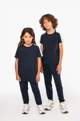 T-shirt teamwear bicolore bambino