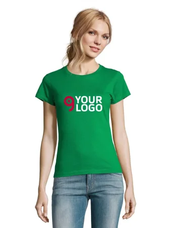 T-shirt donna Imperial 100% cotone girocollo a maniche corte