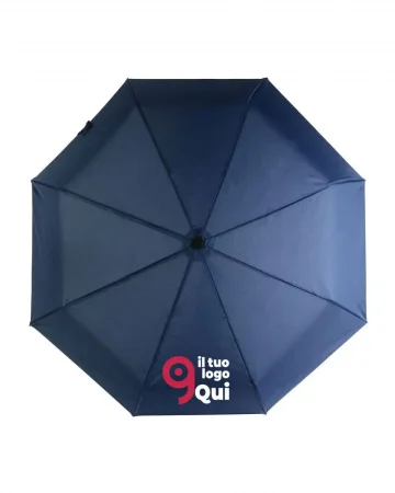 Mini Ombrello Compat Cloè apri-chiudi, Pongee seta, leggero 364g