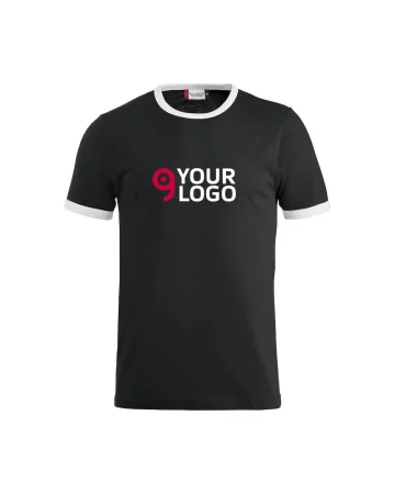 T-shirt bicolore   | Cotone uomo/donna