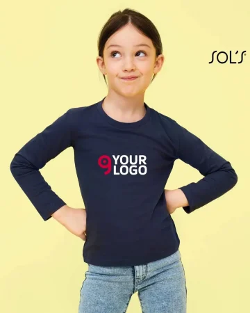 T-shirt manica lunga bambino Imperial 100% cotone, regular fit