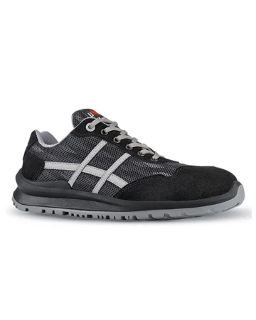 Scarpe antinfortunistiche basse Fangio nere leggere S1P
