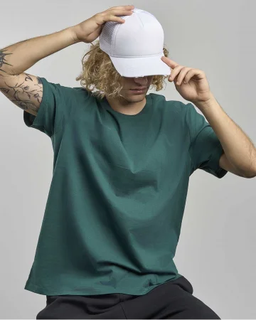 Rapper Destroyed Trucker Cap 5 Pannelli Mesh Cotone Nero Unisex