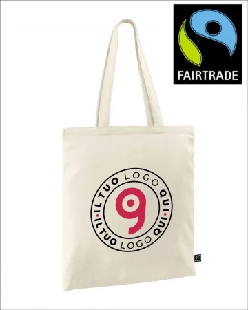 Shopper in cotone riciclato Petunia Surfinia