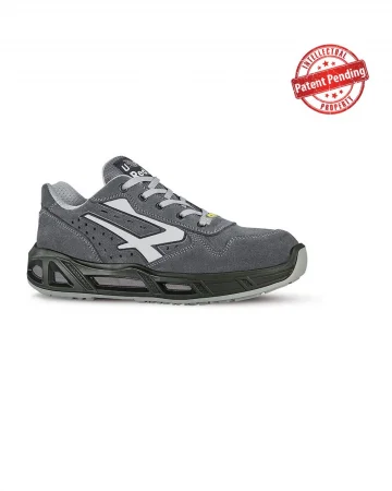 Scarpe antinfortunistiche U Power Red Carpet scamosciate S1P blu