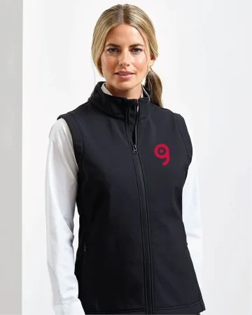 Gilet Softshell Donna Riciclato Impermeabile, Antivento