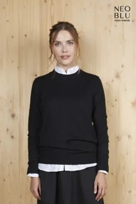 Pullover donna girocollo Stuart