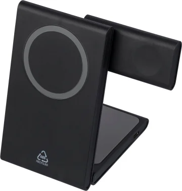 Caricatore wireless valerio | riciclato | 3 in 1 | magnetico