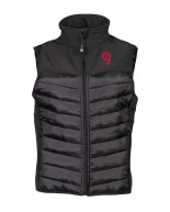 Gilet da donna Oslo nero imbottito softshell e pile