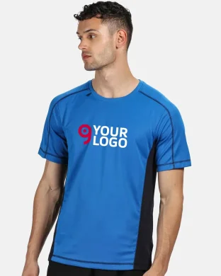 T-shirt Beijing Isovent Uomo, Antibatterica, Poliestere, Blu