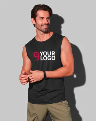 ACTIVE 140 Tank Top Uomo Mesh Traspirante Poliestere Regular