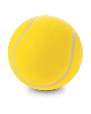 Antistress PU tennis 6,3cm gialla relax