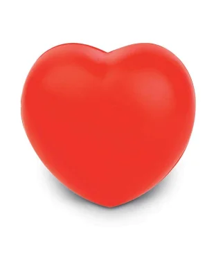 Cuore Antistress Rosso, Ergonomico