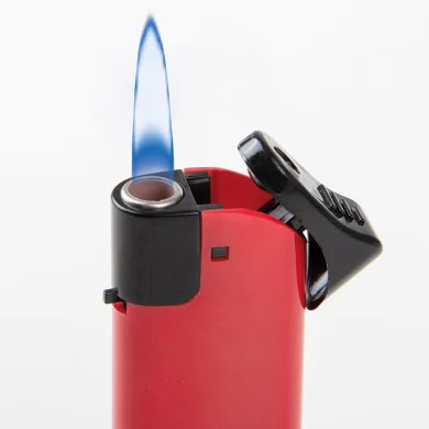 Accendino Vulcano in plastica, fiamma fissa, stampa UV