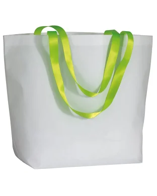 Shopper Bianca con manici fluo