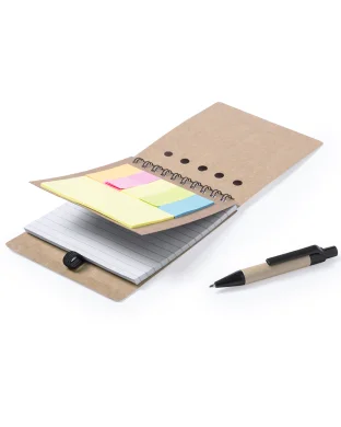 Block Notes Diser cartone riciclato 9,5x13,2cm 58g Gold Metal