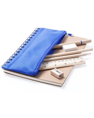 Taccuino Mosku A5 anelli, copertina soft touch, kit accessori