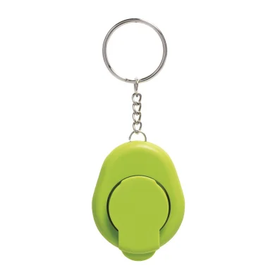 Portachiavi in plastica e metallo con apribottiglie